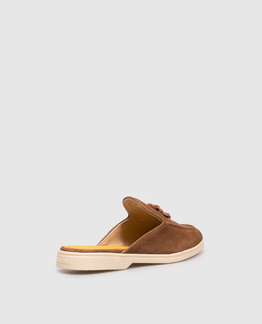 Doucal's Brown suede mules DD8894JOANUF229