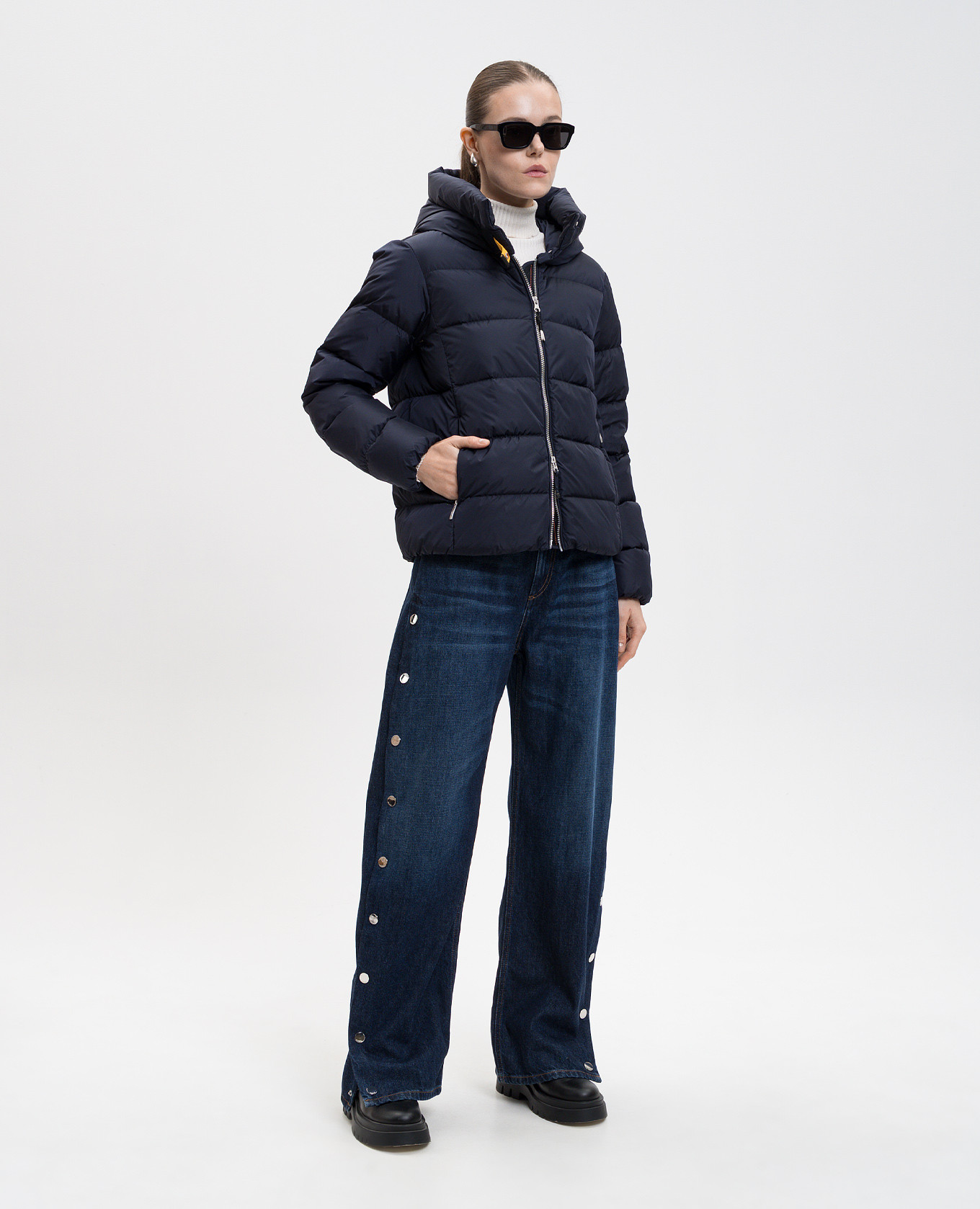 

Jinny blue down jacket Parajumpers, Navy blue