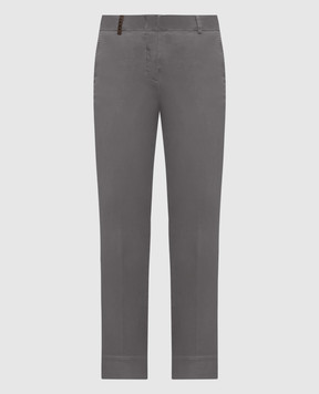 Peserico Gray pants A04718T302479