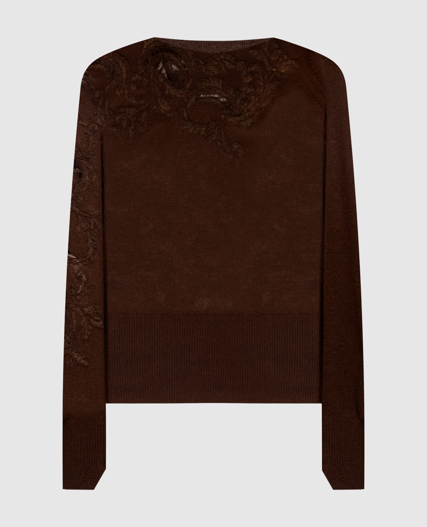 Brown cashmere jumper