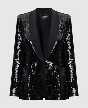 Dondup Black sequined jacket DJ749OF0199DXXXC