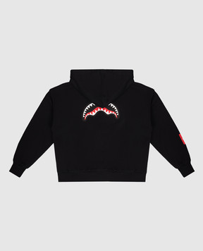 Sprayground Children's black Shark sports jacket SPY1385EBLK