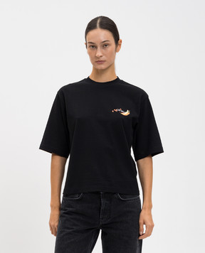 Off-White Black Fruits Arrow T-shirt 2AA124F25JER003