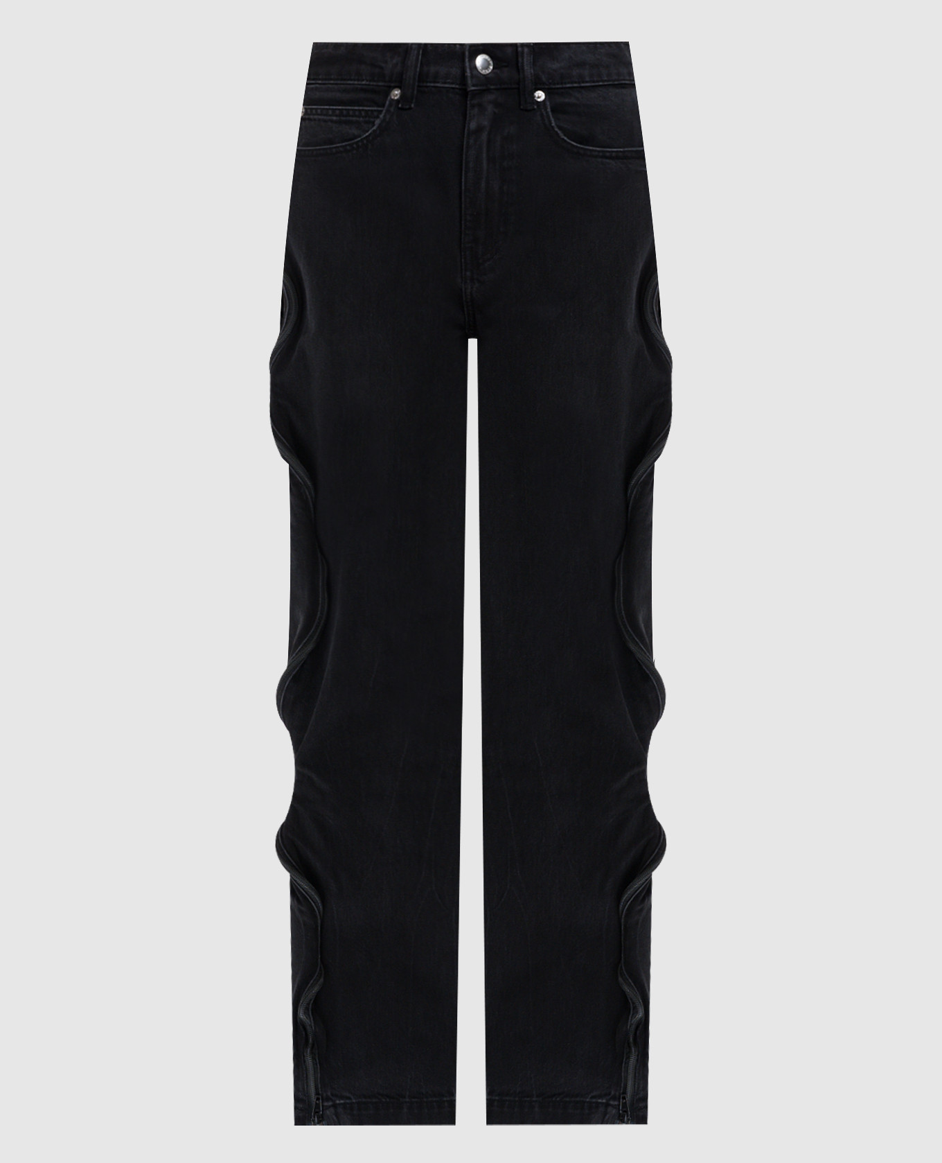 

Black jeans with zippers Alexander Wang