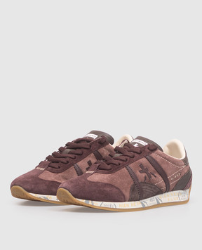Premiata Jackyxd burgundy suede sneakers JACKY25D8624