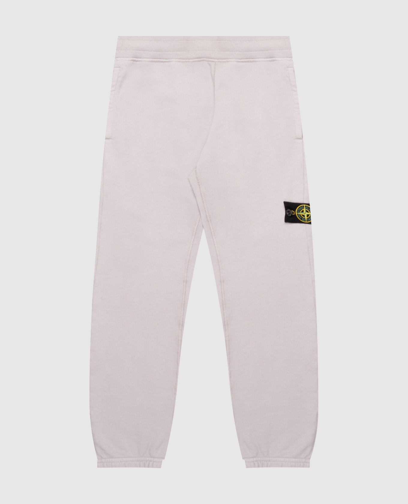 Children's gray joggers with patch