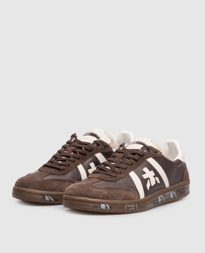 Premiata Brown combination sneakers BONNIE BONNIE