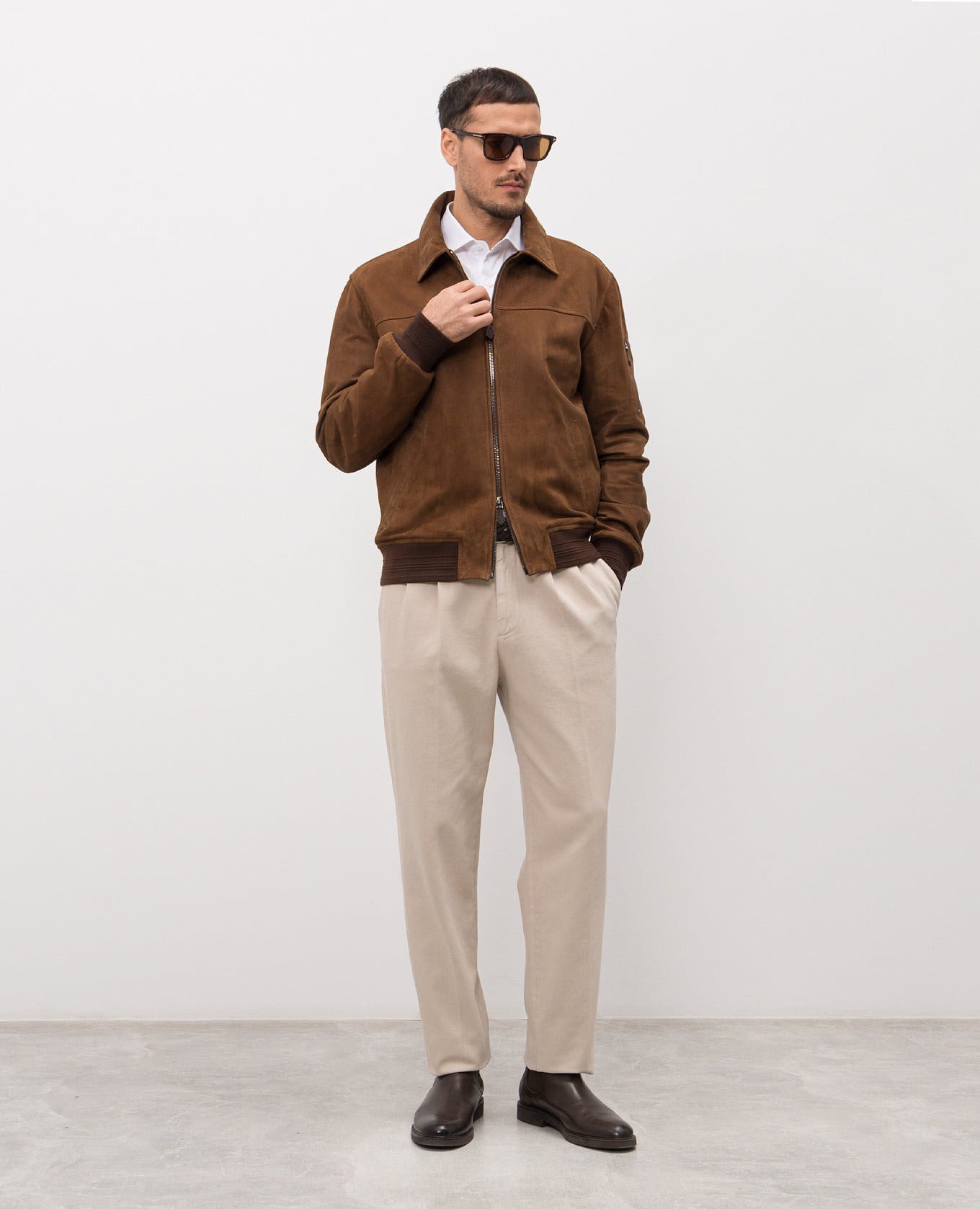 

White cotton shirt ISAIA