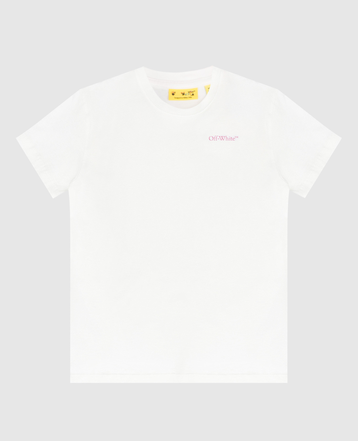 

Children's white T-shirt with logo print Off-White