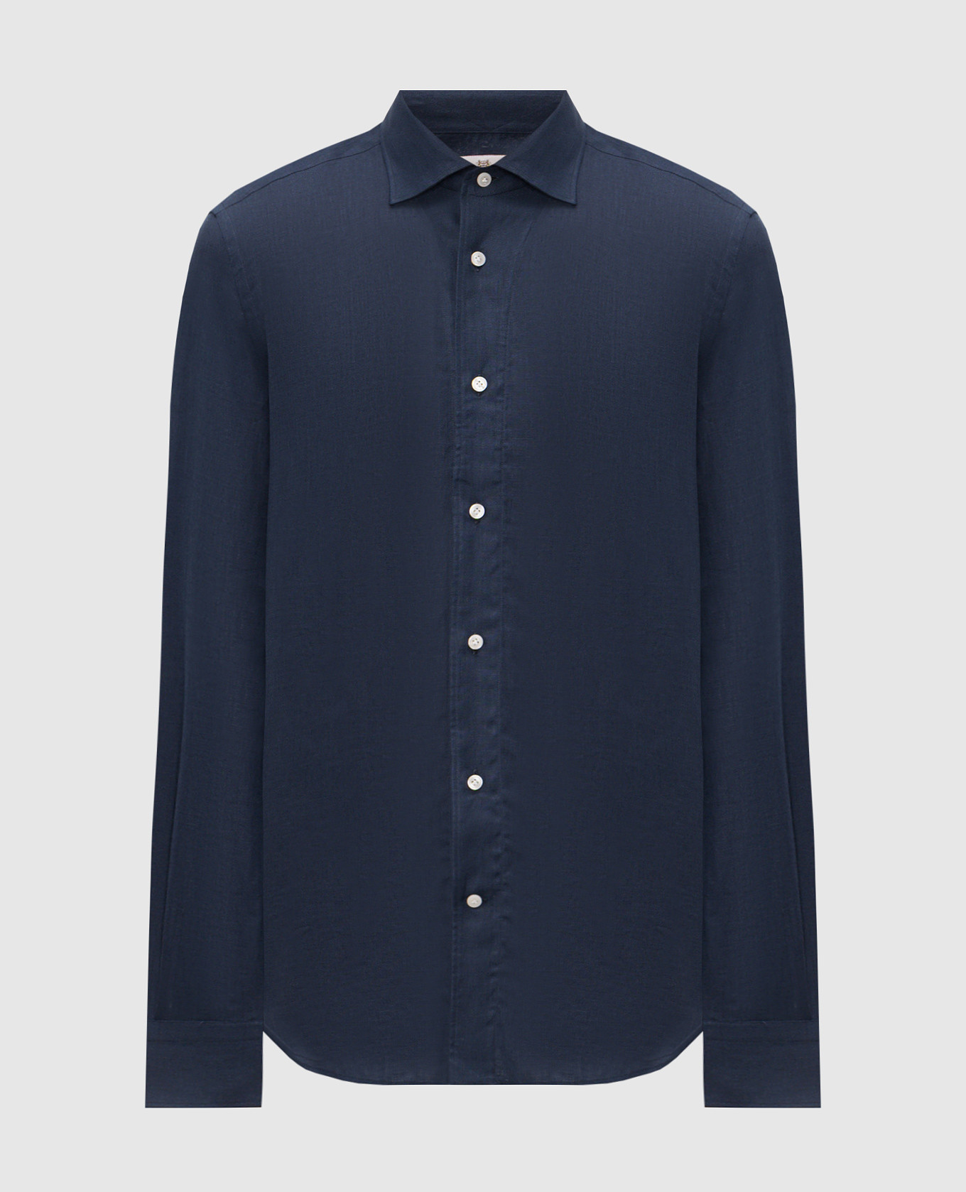 Blue linen shirt