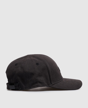 C.P. Company Black cap with logo embroidery MAC750A006288A