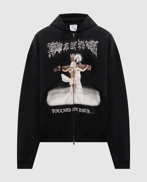 Vetements Black sports jacket MH27ZU208Bm