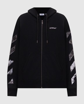 Off-White Black Metal Arrow sports jacket 44MBE015S26F001