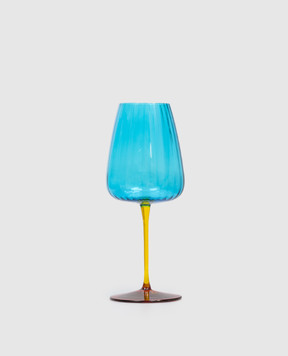 La Reine Set of blue glasses Joy 6 pcs JOY55CL