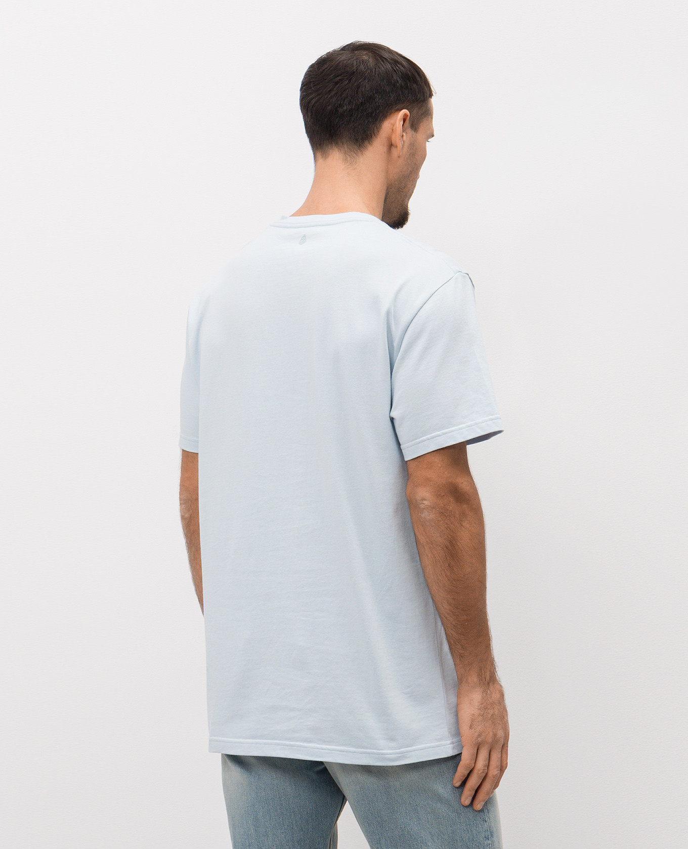 

Blue Skeleton T-shirt Alexander McQueen, Light blue