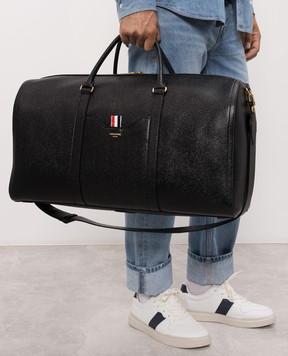 Thom Browne Black leather travel bag UAG271A00198
