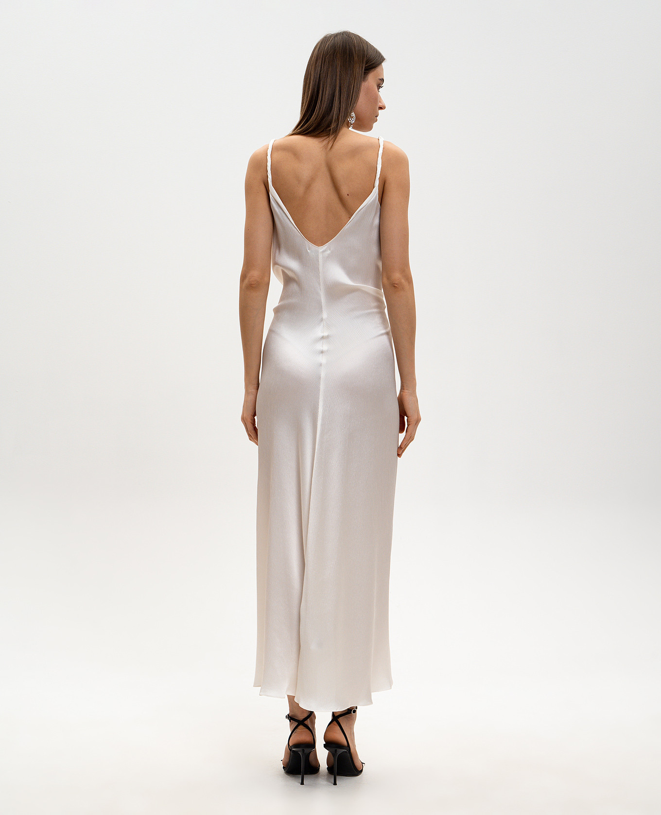 

White silk dress JW Anderson