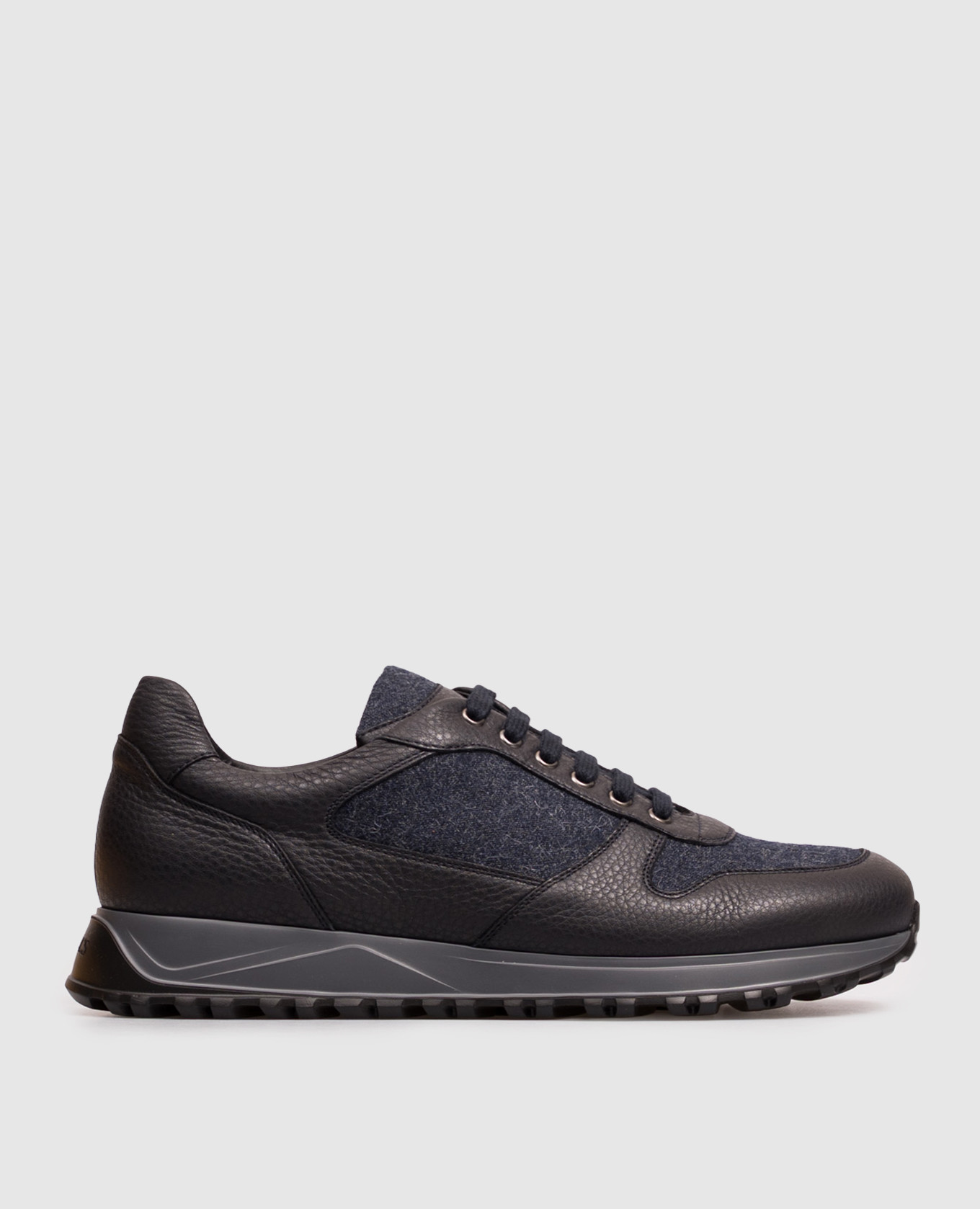 Blue combination sneakers