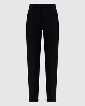 The Attico Black wool pants 260WCP00289WWW065AA