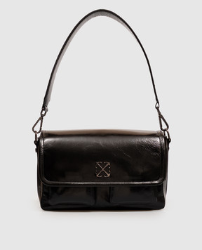Off-White Black leather bag Dumbo.B OWWMZ01F26LT01