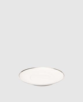 Geminiano Cozzi 1765 White porcelain coffee saucer Ducale JQCGP069071