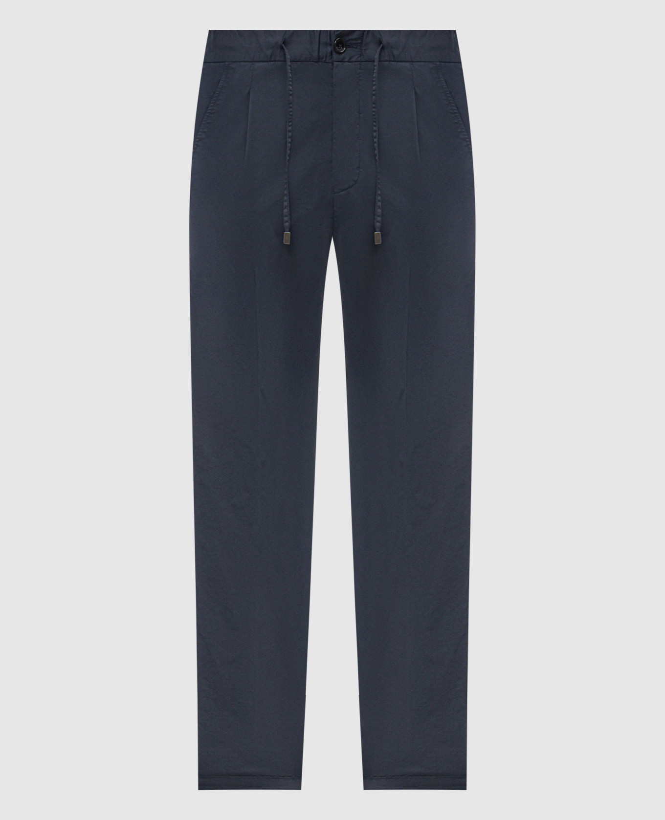 Blue cotton pants