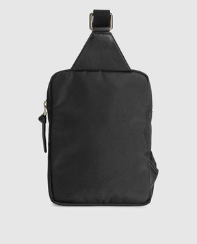 Dolce&Gabbana Children's black bag with DG monogram EM0142AU927