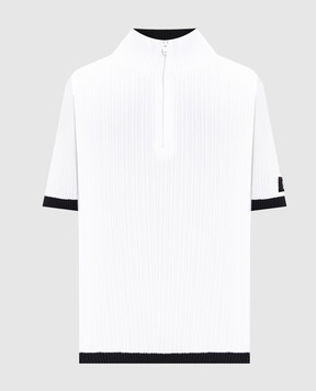 Juun.j White top with logo patch JW6251W021