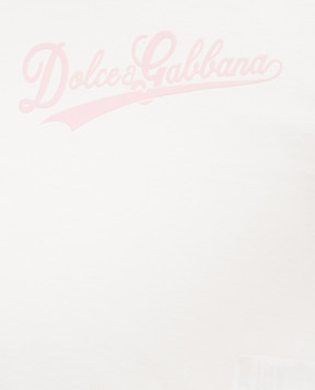 Dolce&Gabbana Children's white T-shirt L5JTNKG7PWL26