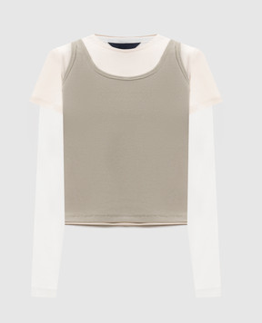 Juun.j Set of long-sleeved shirt, t-shirt and top JW6141W00H