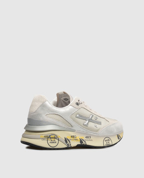 Premiata Moerun green combination sneakers MOERUND8564
