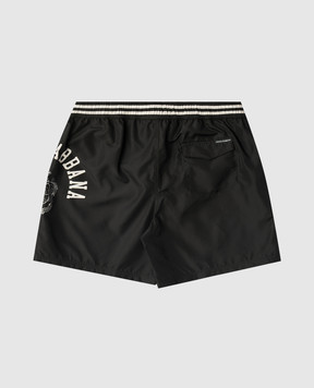 Dolce&Gabbana Children's black swim shorts L4J850ON0CT26