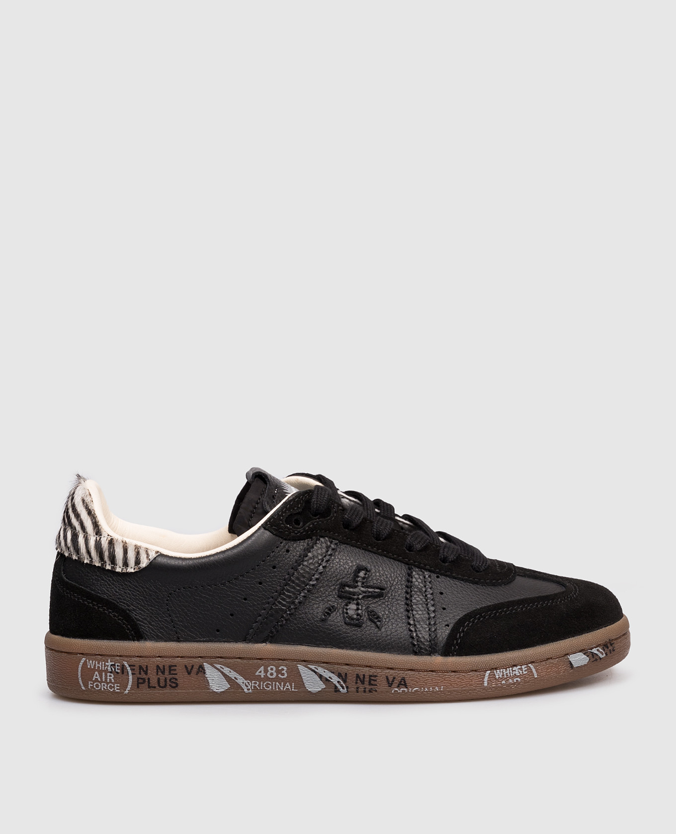 

Black leather sneakers BONNIE Premiata