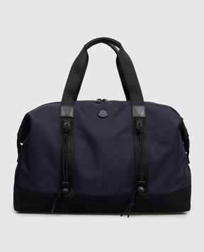 Moncler Blue Tech Duffle Travel Bag L109A5G00001M7835