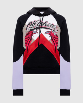 Off-White Black Double Eagle hoodie 29E00291T
