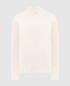 Stefano Ricci Ivory cashmere sweater K202015L01F26391