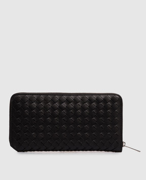 Bottega Veneta Black Intrecciato Piccolo leather wallet 861796V6PD1