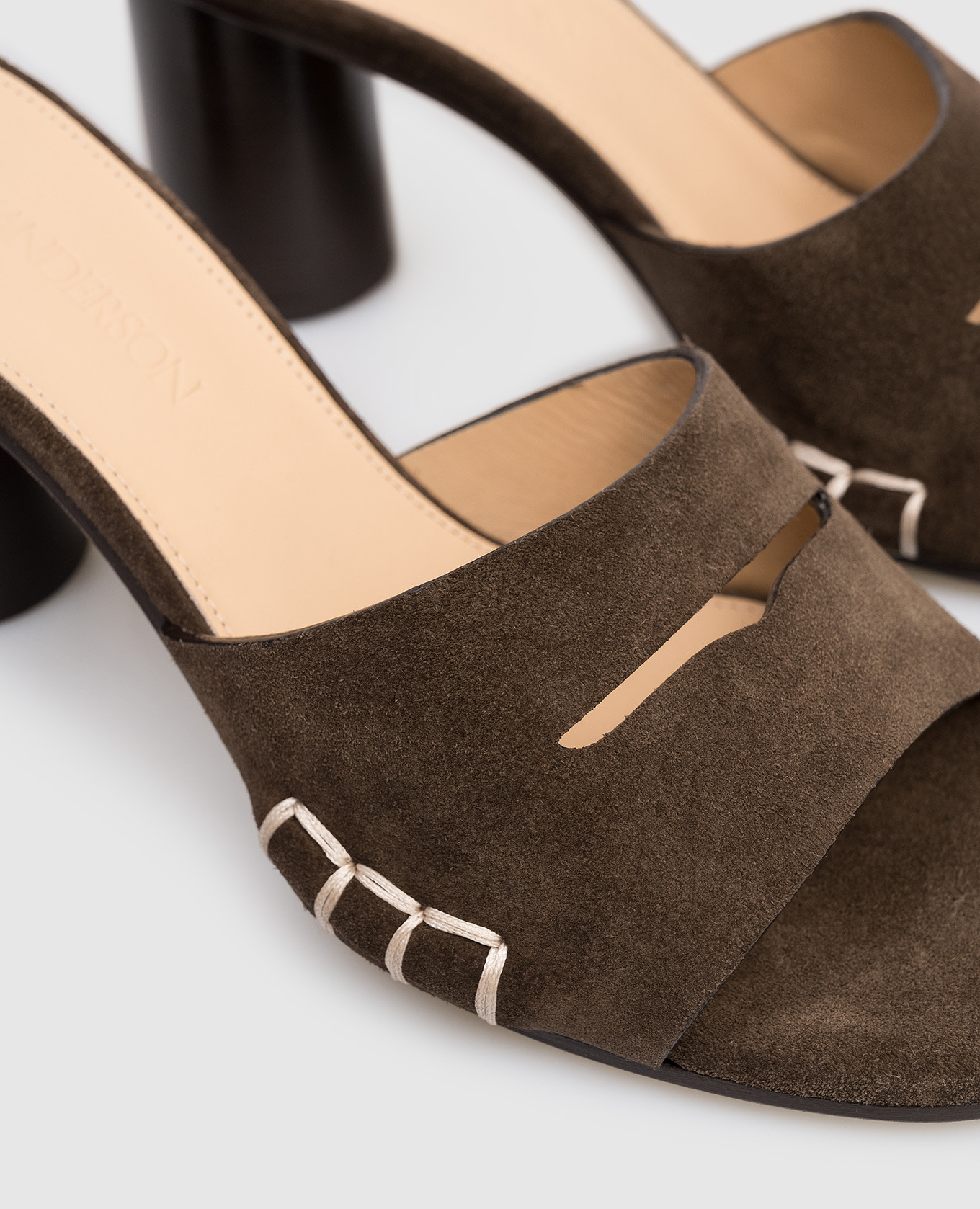 

Brown suede mules JW Anderson