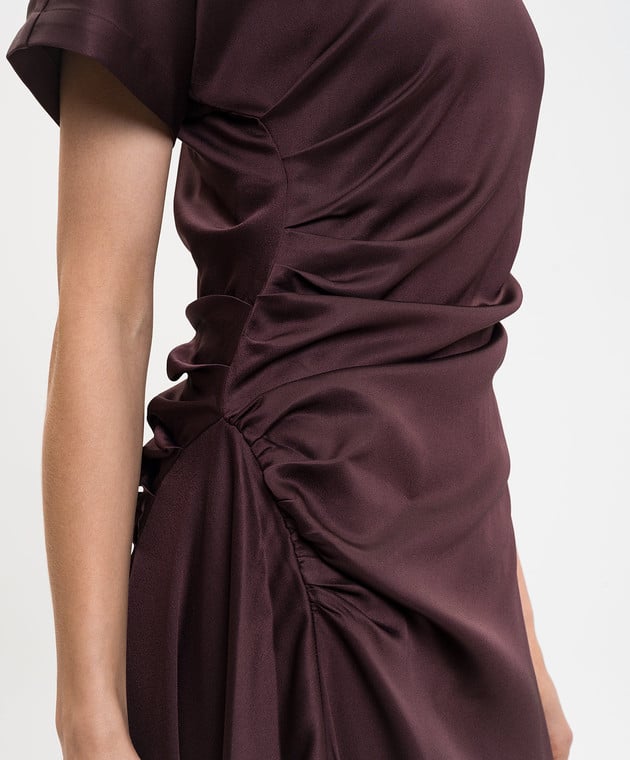 Simkhai - Marabella burgundy midi dress 1261165Q - shop with Estonia  delivery at Symbol