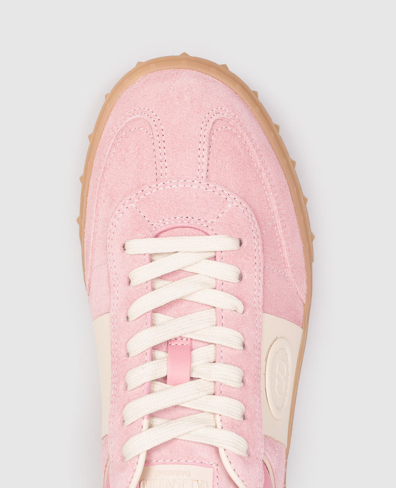Pink combination sneakers Upvillage Valentino 5