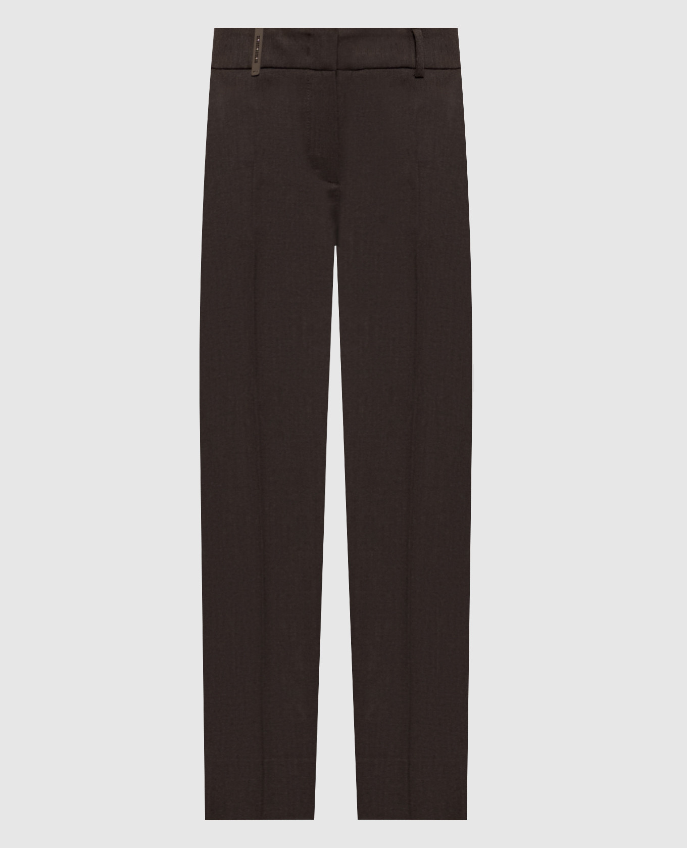 Brown wool pants