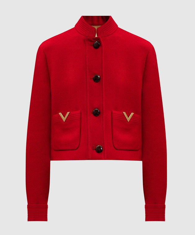 クラリティ様RED Valentino ウールジャケット Valentino - Red wool and silk jacket 8B3CJ5C55KJ - shop with