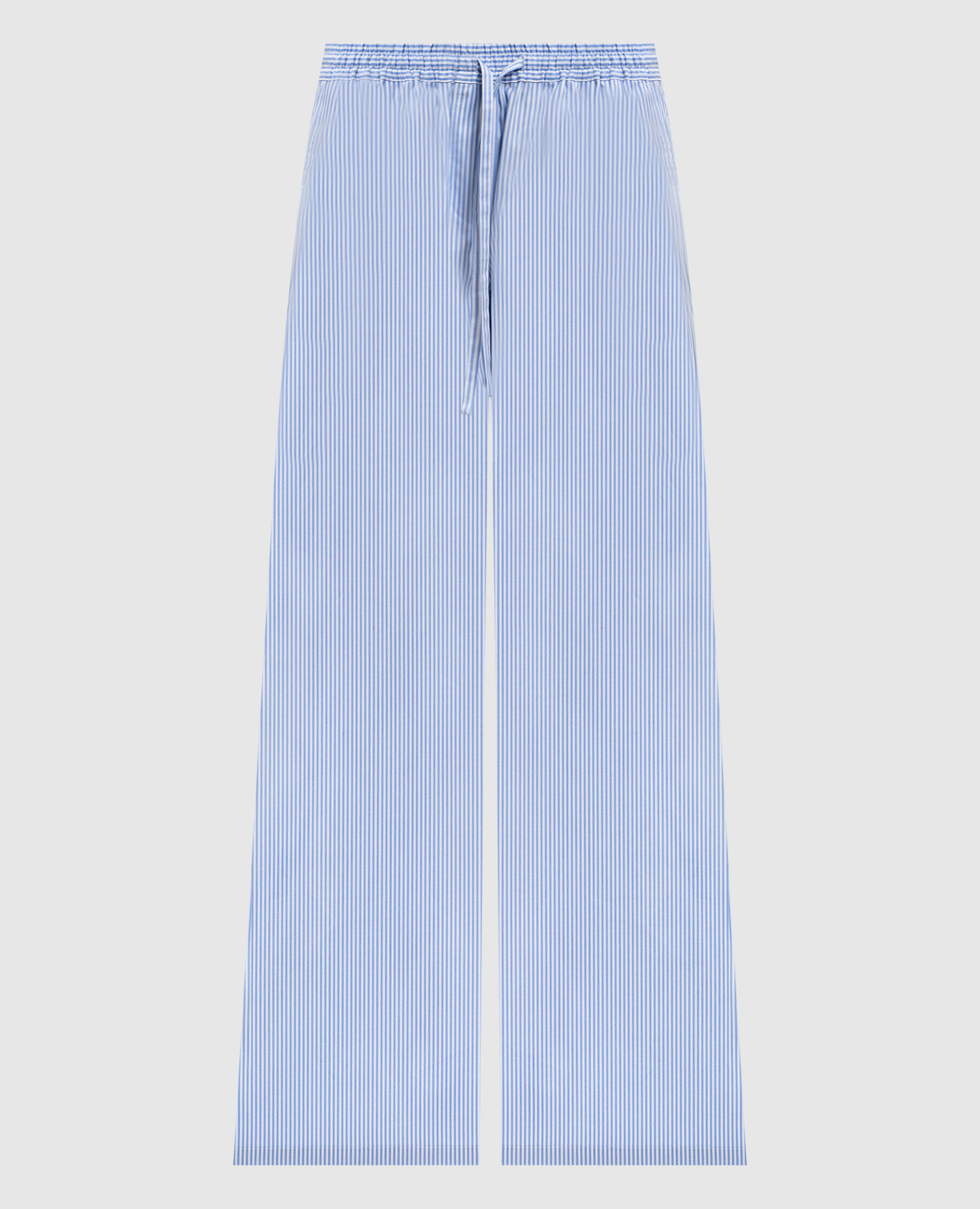 Pantalon à rayures bleues