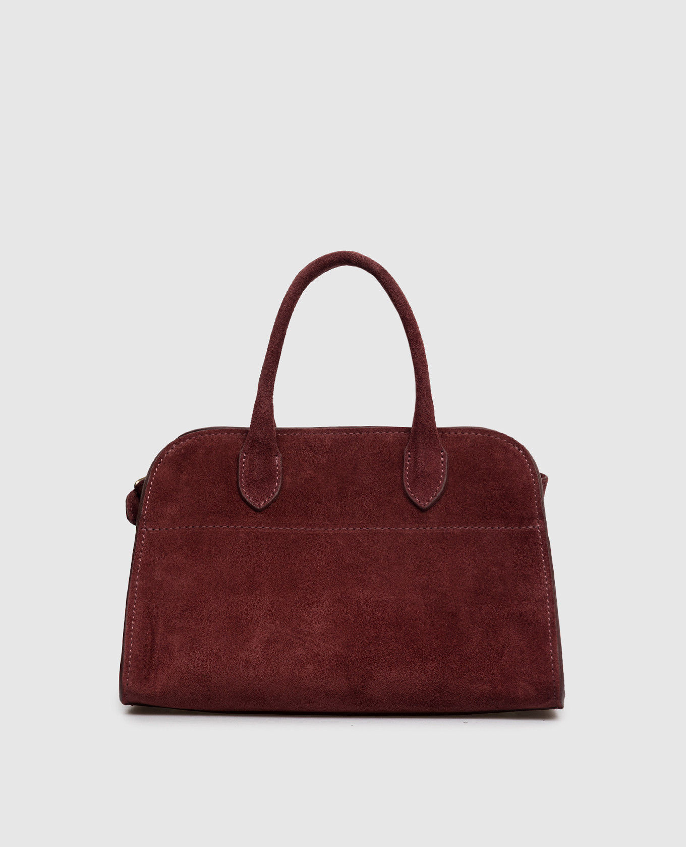 

Burgundy suede bag Babe Pay Pls