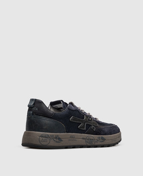 Premiata Blue Nous combination sneakers NOUS