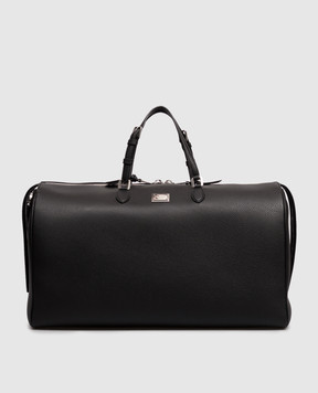 Dolce&Gabbana Vittoria black leather travel bag BM2613A0370