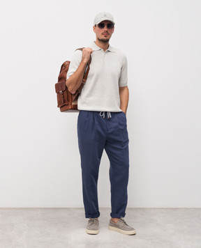 Brunello Cucinelli Gray polo M29400025