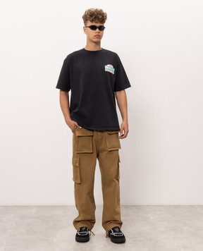 Rhude Tripoli Rally Team black t-shirt RHPF26TT09012