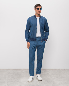 Kiton Blue pants UPN01H09696