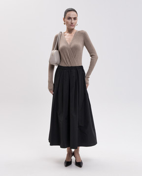 Max Mara Weekend Black midi skirt IEFEBO WKIEFEBO